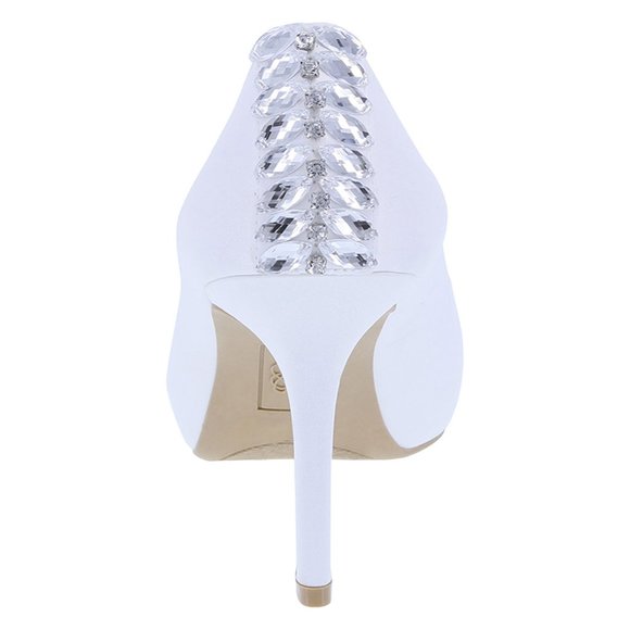 Unforgettable Moments Women's Kathedral Stone Back Heel Size 9.5 - Picture 3 of 4